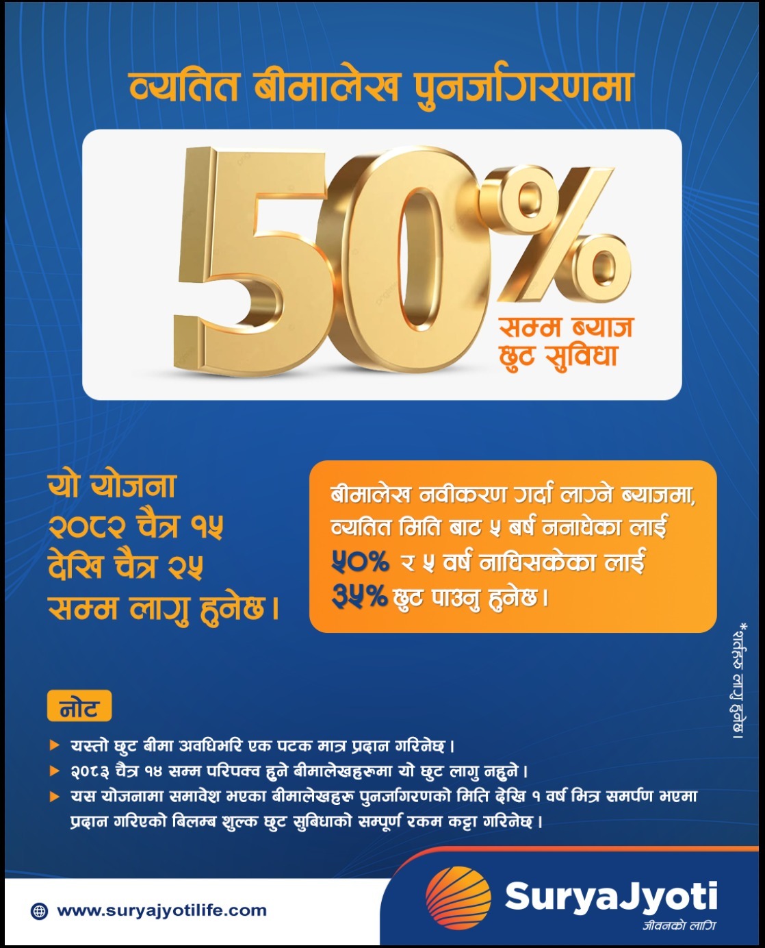 Popp Notice  Late Fee Waiver Chaitra 15 2082 to 25 2082